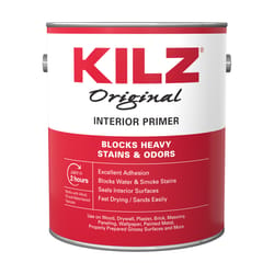 KILZ Original White Flat Oil-Based Alkyd Oil Primer 1 gal