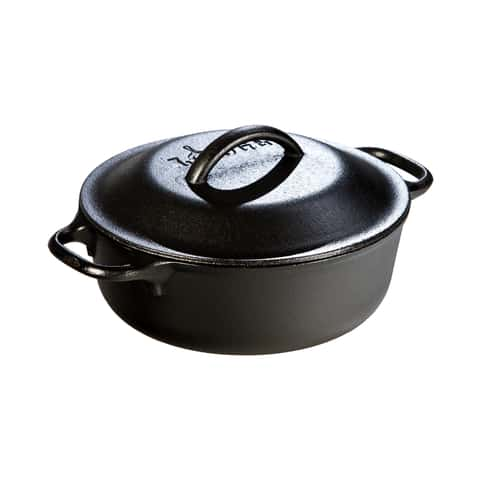 Lodge Cast Iron 2 Quart Camp Dutch Oven