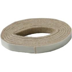 Shepherd Hardware Self-Adhesive Pad 5 mil X 1/2 in. W X 58 in. L Felt Beige 1 pk