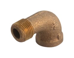 JMF Company 2 in. FPT 2 in. D MPT Red Brass 90 Degree Street Elbow