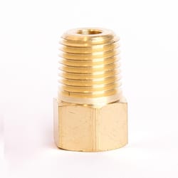 ATC 5/16 in. Flare X 1/4 in. D Male Brass Inverted Flare Adapter