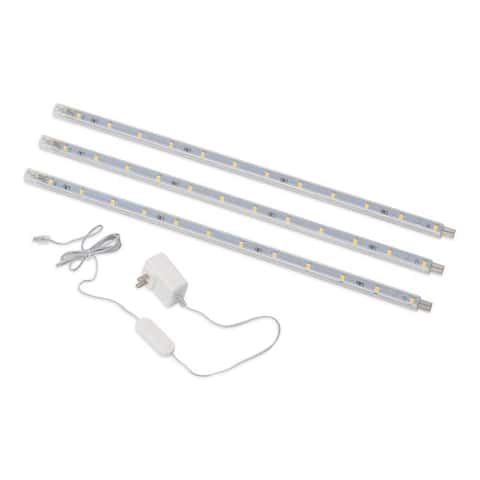 Amerelle 12 in. L White Plug In LED Strip Light Ace Hardware