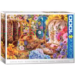 Eurographics Cowgirl Boots Puzzle Multicolor 1000 pc
