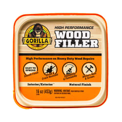 Gorilla Natural Wood Filler 16 oz