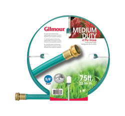 Gilmour 5/8 in. D X 75 ft. L Medium Duty Garden Hose Blue