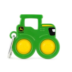 Fat Brain John Deere Simpl Dimpl Tractor Plastic/Silicone Green/Yellow