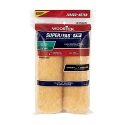 Wooster Super/Fab FTP Knit 6 1/2 in. W X 3/4 in. Mini Paint Roller Cover 2 pk