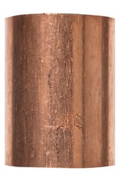 NIBCO 1-1/2 in. Sweat X 1-1/2 in. D Sweat Copper Coupling with Stop 1 pk
