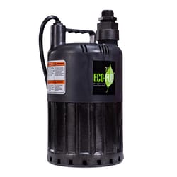 Eco-Flo SUP Series 1/2 HP 3180 gph Thermoplastic Switchless Switch Submersible Utility Pump
