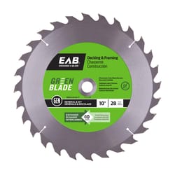 Exchange-A-Blade 10 in. D X 5/8 in. Carbide Framing Saw Blade 28 teeth 1 pk