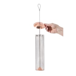 Birds Choice Woodpecker 1 lb Copper Black Oil Sunflower Seed, Peanut Hanging Bird Feeder