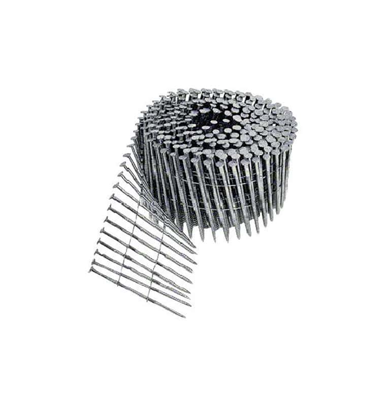 Bostitch 21/2 in. 13 Ga. Wire Coil Stainless Steel Siding Nails 15 deg