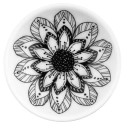 Karma Gifts Boho Flower Ring Bowl Ceramic 1 pk