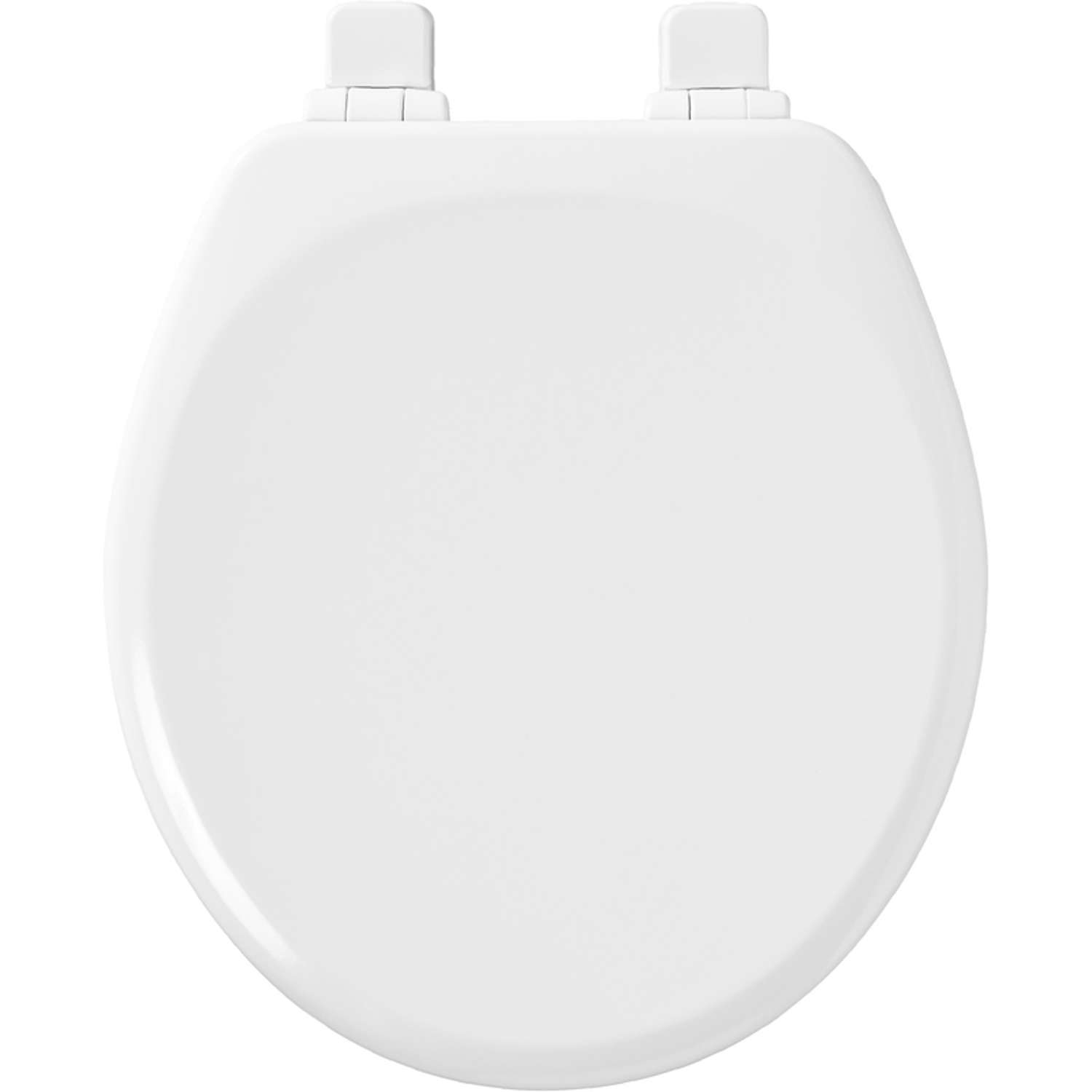 Bemis Slow Close Round White Molded Wood Toilet Seat Ace Hardware
