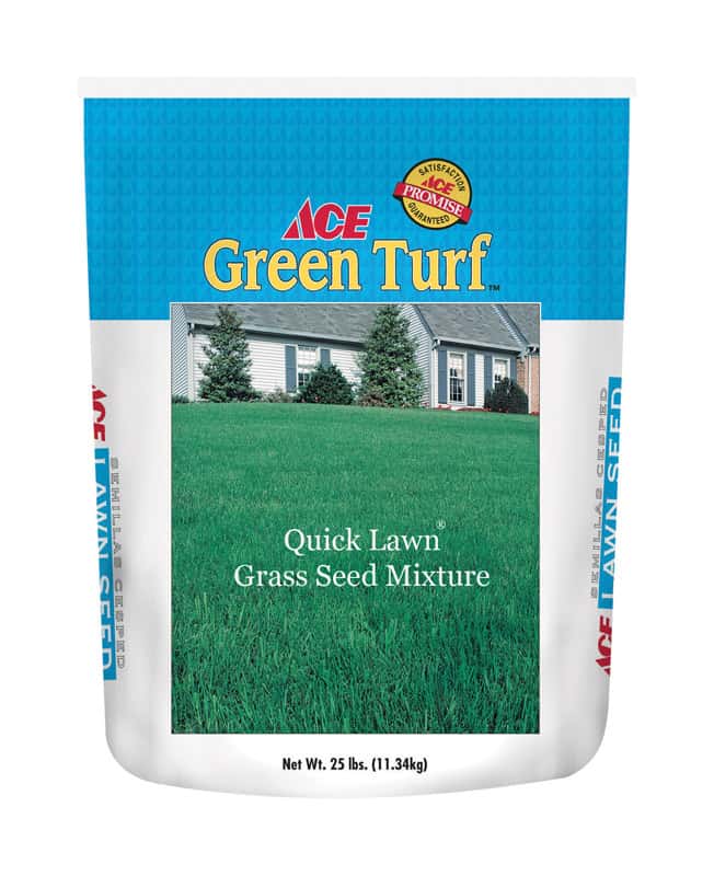 Ace Green Turf Mixed Partial Shade/Sun Grass Seed 25 lb Ace Hardware