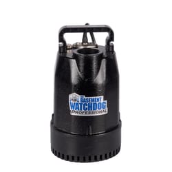 The Basement Watchdog 1/3 HP 3,720 gph Cast Iron Dual Reed Switch AC Backup Sump Pump