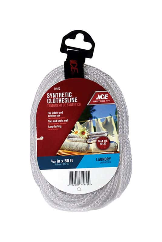 Ace 50 ft. Polyester Clothesline Ace Hardware