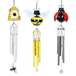 Exhart Assorted Metal 32 in. Wind Chime