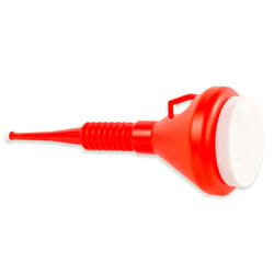 Funnel King Red 17 in. H Polyethylene 1.5 qt Funnel