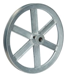 Chicago Die Cast 10 in. D X 1/2 in. D Zinc Single V-Grooved Pulley