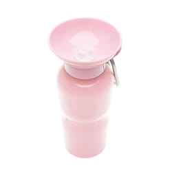 Springer Pink Classic Plastic Pet Travel Bottle For Dogs