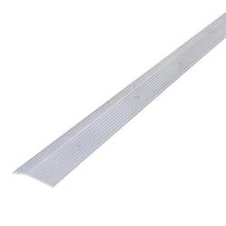 M-D Building Products 0.3 in. H X 1.38 in. W X 72 in. L Prefinished Silver Aluminum Carpet Trim