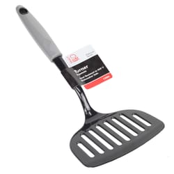 Chef Craft Black/Gray Nylon Jumbo Slotted Turner