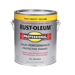 Rust-Oleum Professional Indoor and Outdoor Safety Yellow Protective Enamel 1 gal