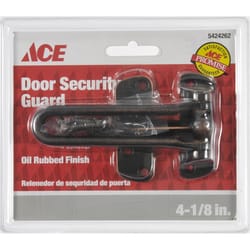 Ace 4.13 in. L Oil Rubbed Bronze Steel Chain Door Guard