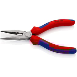 Knipex 6-1/4 in. Steel Long Nose Pliers/Cutter