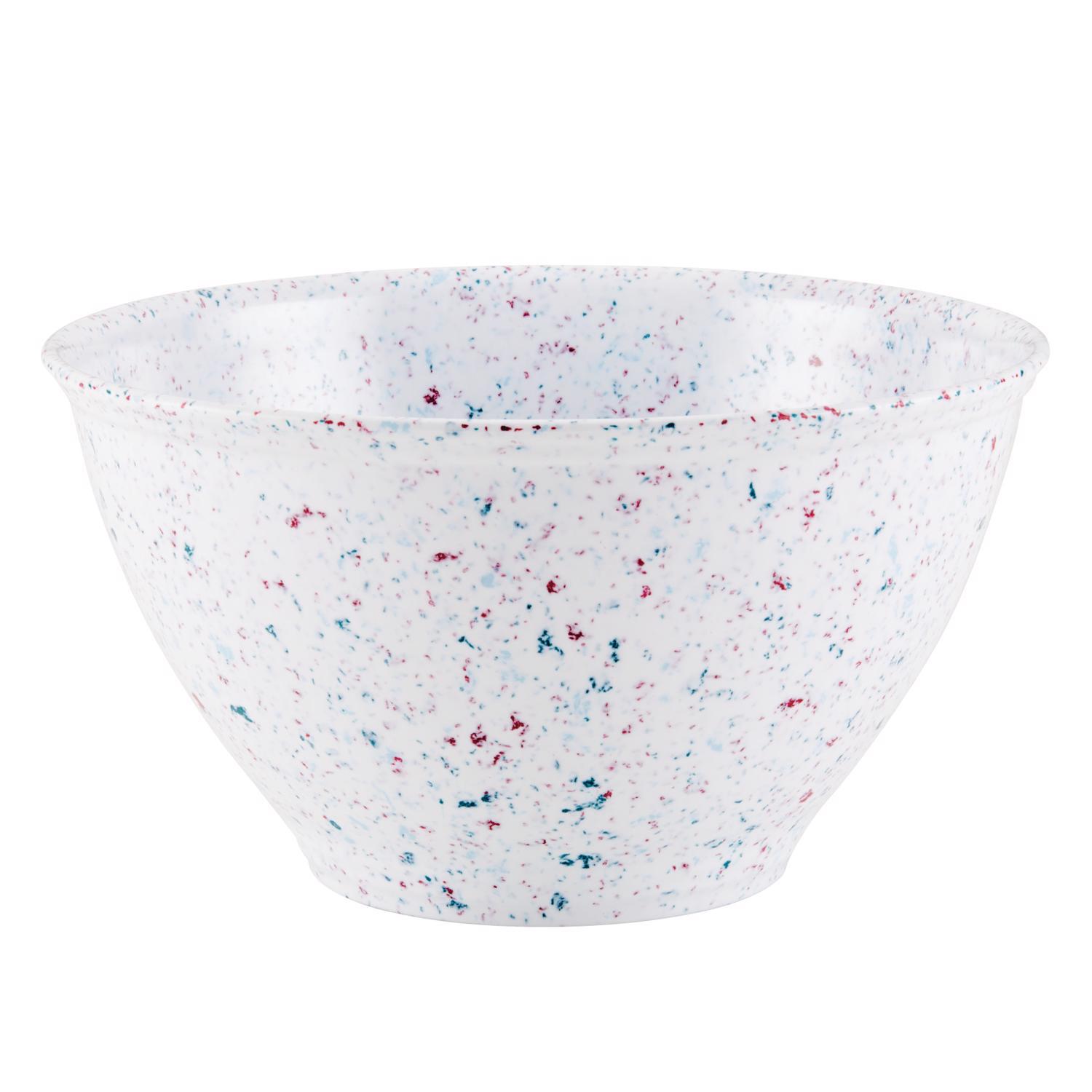 Rachael Ray 4 qt Melamine White Garbage Bowl 1 pc Sansujyuku sansujyuku.com