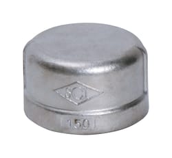Smith-Cooper 1 in. FPT X 1 in. D FPT Stainless Steel Cap