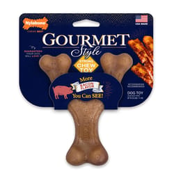 Nylabone Bacon Chews For Dogs 5 in. 1 pk