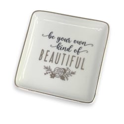 Trinket Dishes Beautiful Tray Ceramic 1 pk