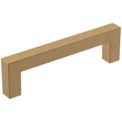 Amerock Monument Contemporary Rectangle Cabinet Pull 3-3/4 in. Champagne Bronze 1 pk