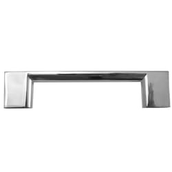 Laurey Contempo Bar Cabinet Pull 5-1/16 in. Polished Chrome Silver 1 pk