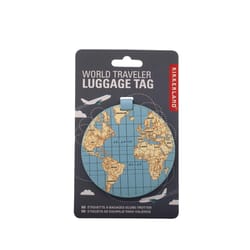 Kikkerland Blue Luggage Tag