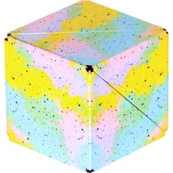 Shashibo Fun In Motion Toys Pastel Watercolor Magnetic Puzzle Cube Multicolored
