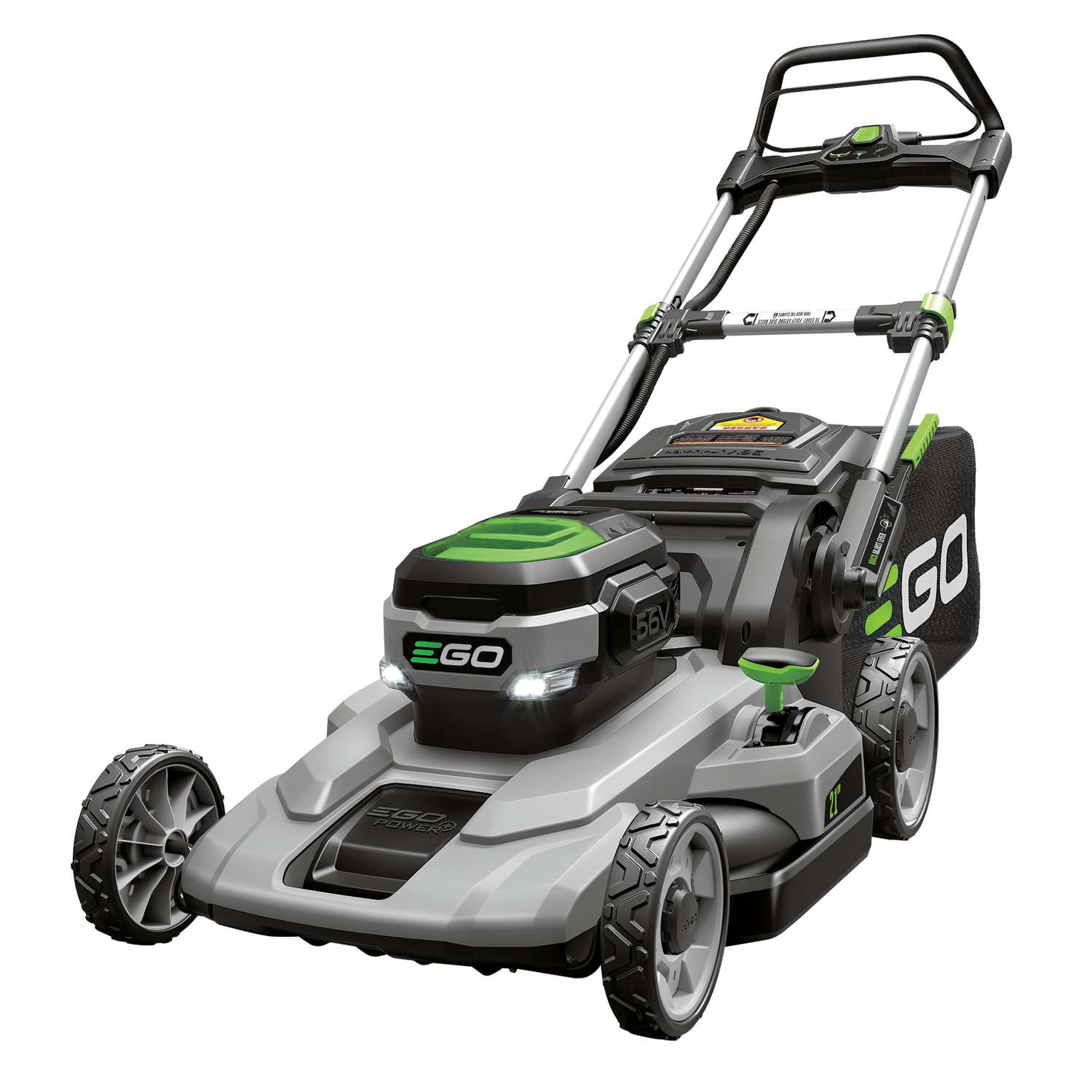 EGO Power+ 21 in. 56 volt Battery Manual-Push Lawn Mower Kit