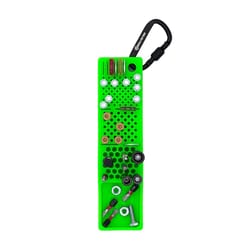 Boltster 2 in. W X 0.75 in. H Storage Organizer Silicone Green