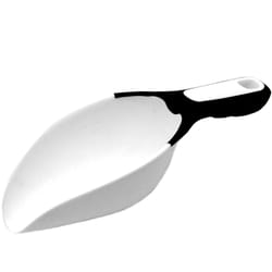 Chef Craft Black/White Plastic Plastic Scoop