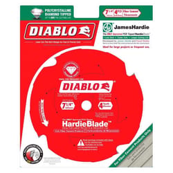 Diablo HardieBlade 7-1/4 in. D X 5/8 in. PCD Circular Saw Blade 4 teeth 1 pk