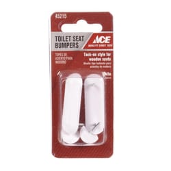 Ace Toilet Seat Bumpers White For Universal