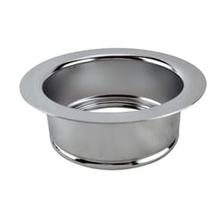 Ace Garbage Disposal Sink Flange Chrome Plated Stainless Steel 3-1/2 in.