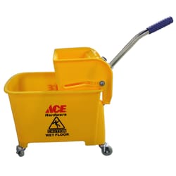 Ace 21 qt Wringer Bucket Yellow