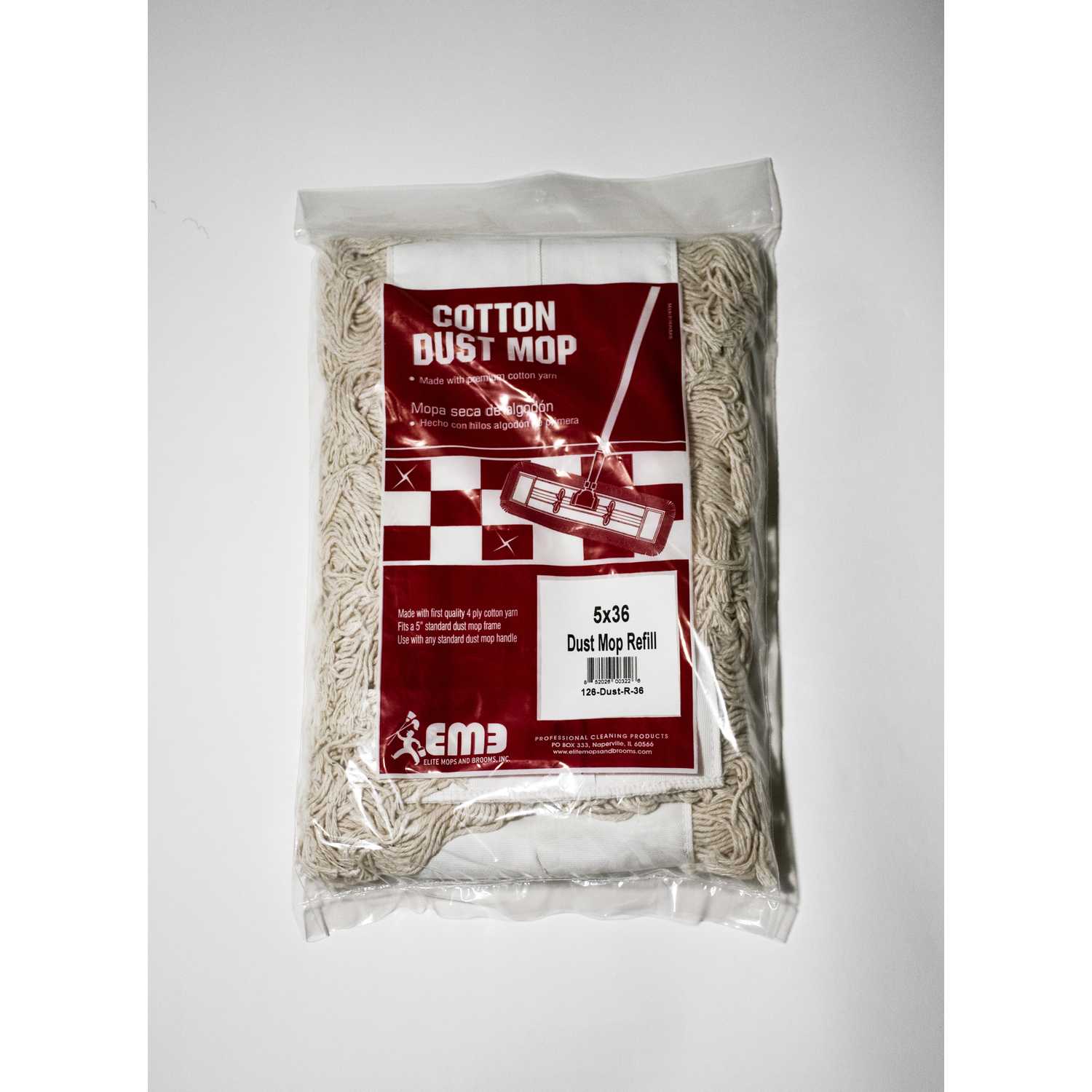 Elite Dust Mop Refill 4Ply Cotton 1 pk Ace Hardware