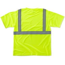 Ergodyne GloWear Reflective Safety Tee Shirt Lime XXL
