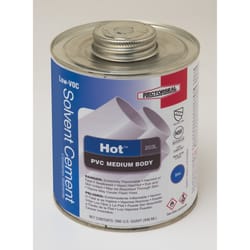 RectorSeal Hot Blue Solvent Cement For PVC 32 oz