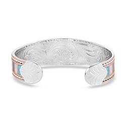 Montana Silversmiths Women's American Legends Cuff Bracelet Water Resistant