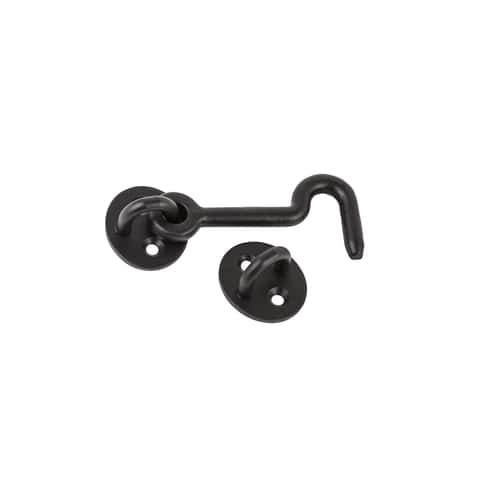 National Hardware Oil Rubbed Bronze Steel Hook and Eye Closure 1